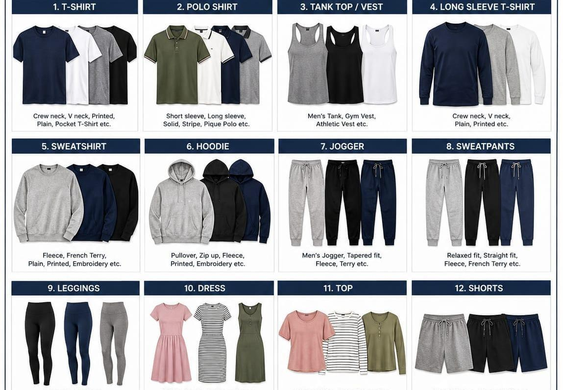 Knit product catalog