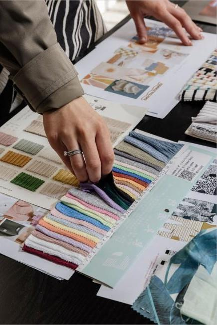 Fabric swatches